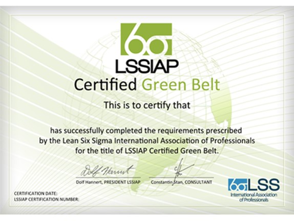 six sigma green belt online training