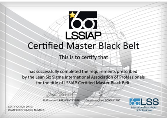 lean six sigma black belt project