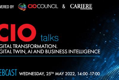 CIO Talks - Digital Transformation. Digital twin, AI and Business Intelligence Webcast