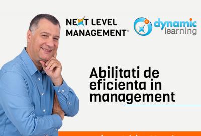 Curs „Abilități de eficiență în management” - București