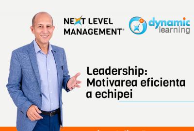 Curs „Leadership: Motivarea eficienta a echipei”, Dynamic Learning