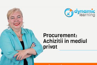 Curs Procurement - Achiziții în mediul privat, Dynamic Learning, București