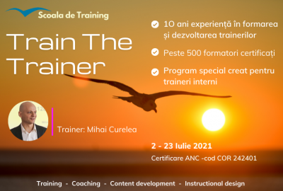 Train the Trainer Scoala de Training